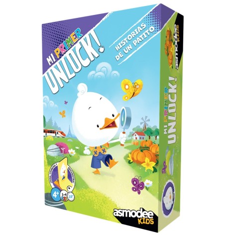 Mi Primer Unlock: Historias de un Patito - Juego de mesa para niños