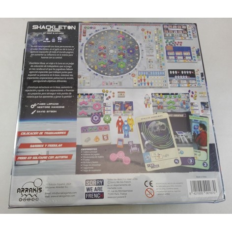 Shackleton Base (castellano) - Juego de mesa