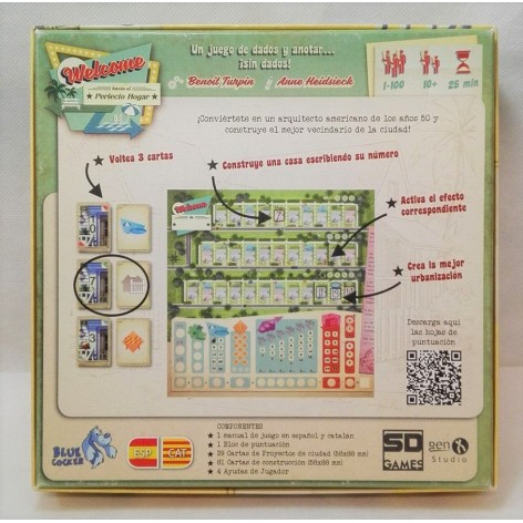 Welcome hacia el perfecto hogar - juego de mesa