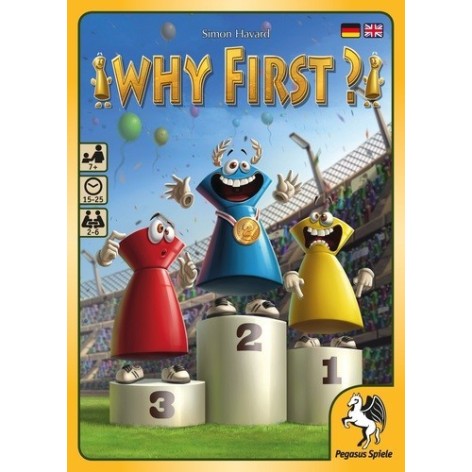 Why first? juego de mesa