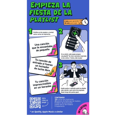 A la Playlist - Juego de cartas