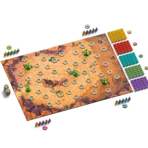 Through the desert (castellano) - Juego de mesa