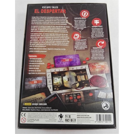 Escape Tales El Despertar - juego de mesa
