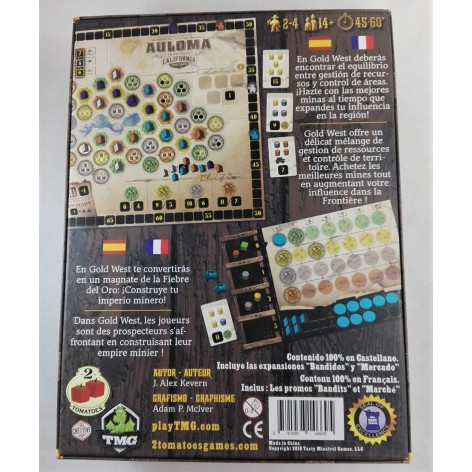 Gold west juego de mesa