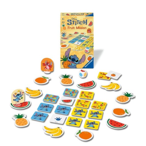 Disney Stitch Fruit Mission (castellano) - Juego de mesa para niños