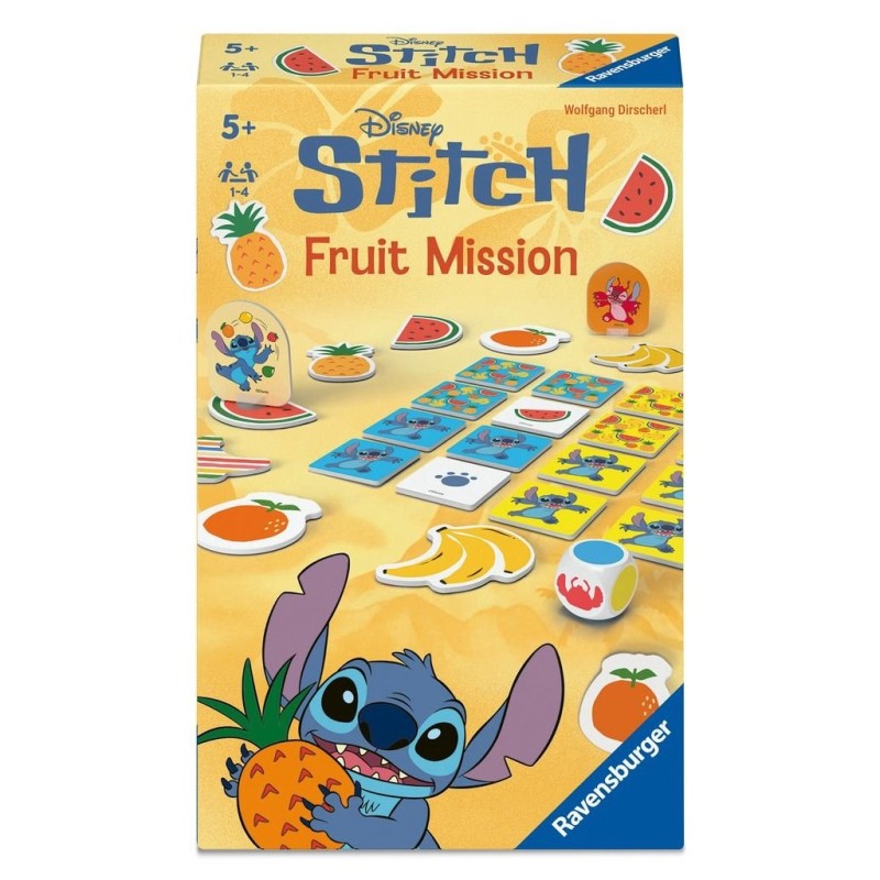 Disney Stitch Fruit Mission (castellano) - Juego de mesa para niños