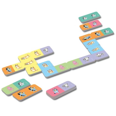 Domino Bluey - Juego de mesa para niños