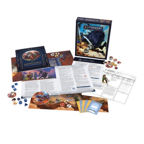 Cosmere: El Archivo de las Tormentas - Caja de Inicio - juego de rol