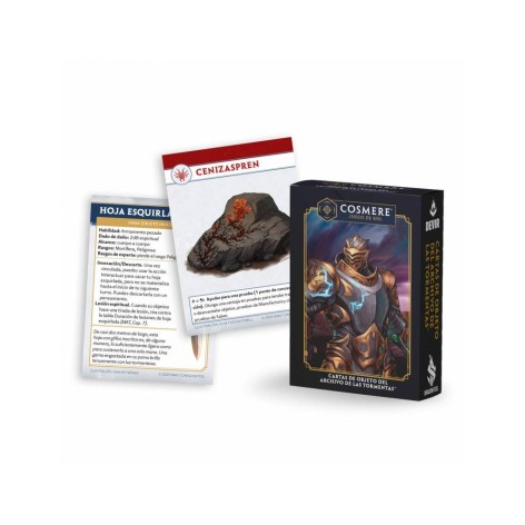 Cosmere: El Archivo de las Tormentas - Cartas de Objetos - expansión juego de rol