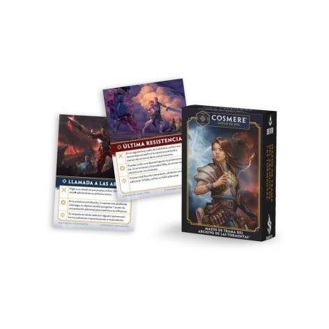 Cosmere: El Archivo de las Tormentas - Cartas de Trama - expansión juego de rol