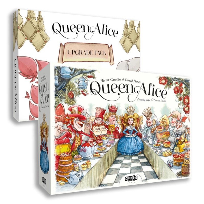 Queen Alice + Pack de Mejora (castellano) - Juego de mesa
