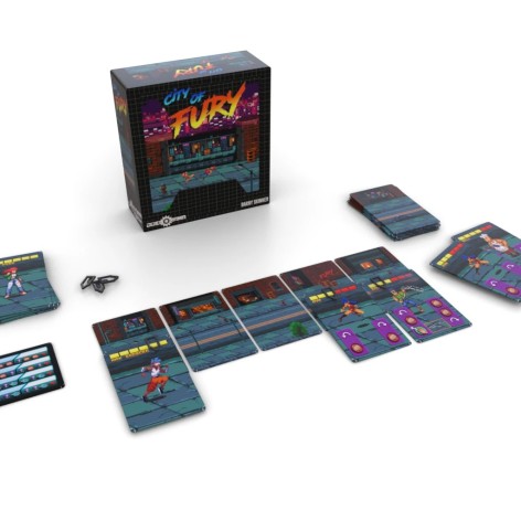 City of Fury (castellano) + PROMO - Edicion Gamefound - Juego de cartas
