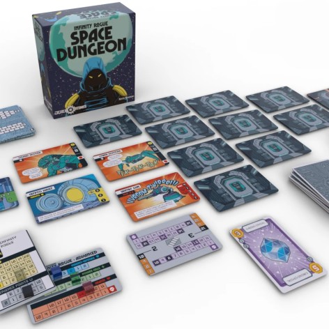 Infinity Rogue: Space Dungeon (castellano) + PROMO - Edicion Gamefound - Juego de mesa