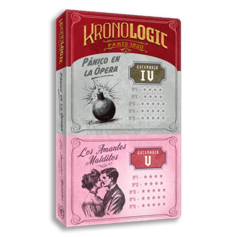Kronologic: Paris 1920 - Escenarios IV y V (castellano) - Expansión juego de mesa