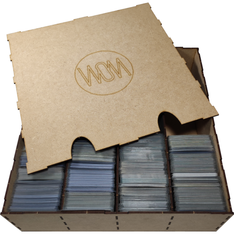 Caja para 2000 cartas - accesorio juego de mesa
