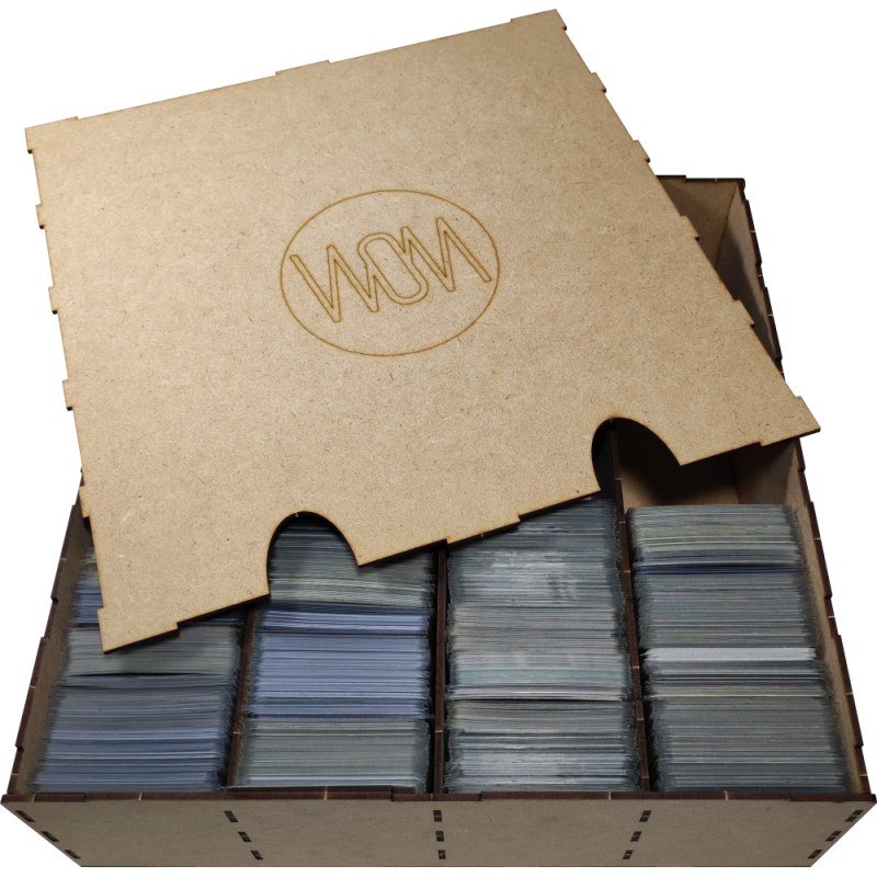 Caja para 2000 cartas - accesorio juego de mesa