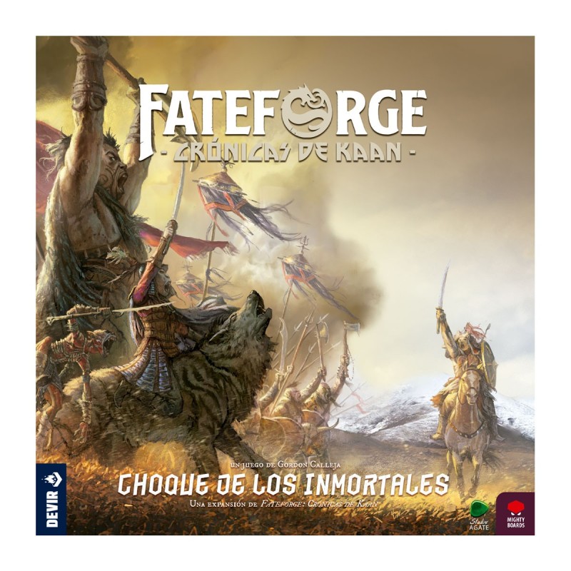 Fateforge: Cronicas de Kaan - Choque de los Inmortales - expansión juego de mesa