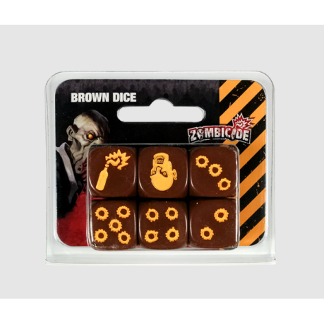 Comprar Dados Zombicide marron - Accesorio Juego de mesa