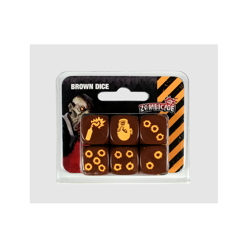 Comprar Dados Zombicide marron - Accesorio Juego de mesa