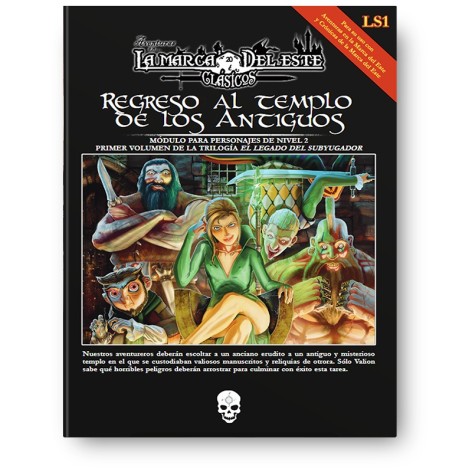 Aventuras en la Marca del Este: Regreso al Templo de los Antiguos - suplemento de rol