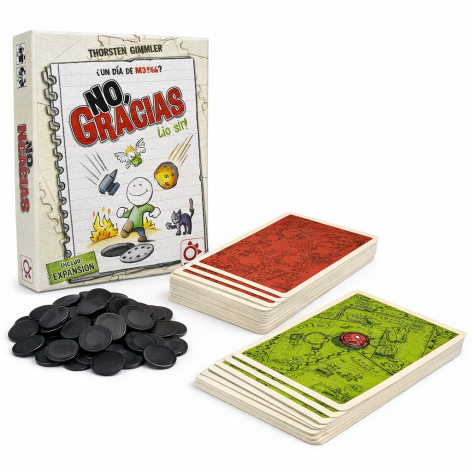 No gracias juego de cartas