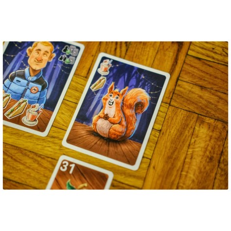 Ardillas Glotonas - Juego de cartas