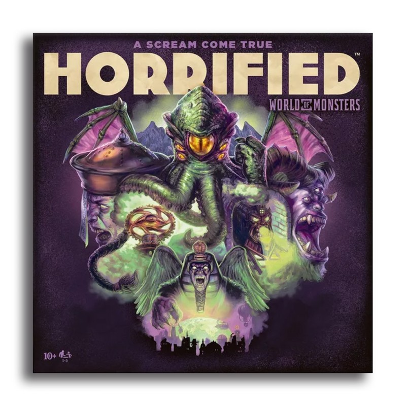 Horrified: World of Monsters (castellano) - Juego de mesa