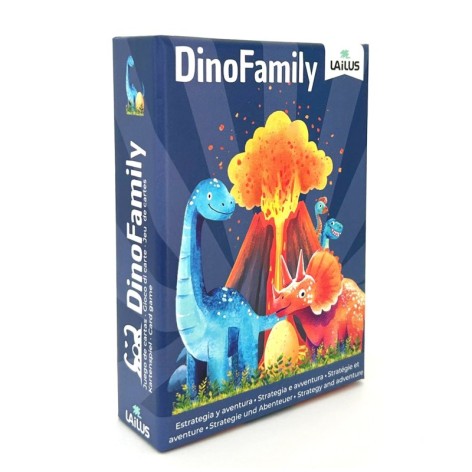 Dino Family - juego de cartas para niños