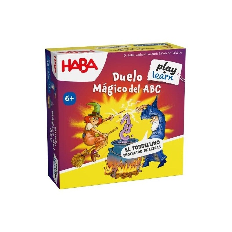 Duelo Magico del ABC - juego de mesa para niños