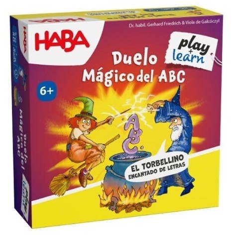 Duelo Magico del ABC - juego de mesa para niños