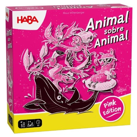 Animal Sobre Animal - Edicion Rosa - juego de mesa para niños