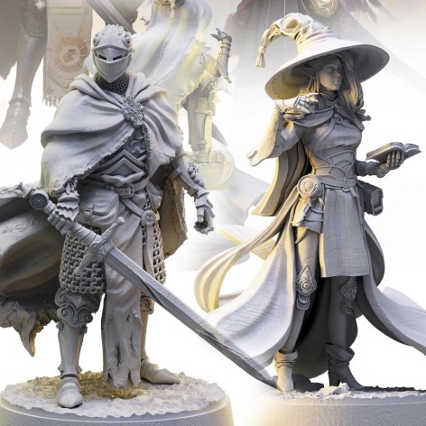 Lands of Evershade: Followers Model Pack - Expansión juego de mesa