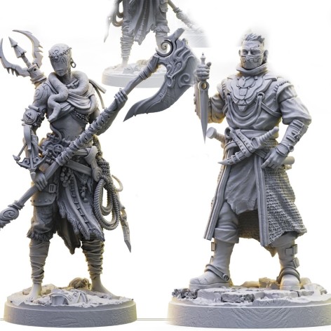 Lands of Evershade: Character Model Variety Pack - Expansión juego de mesa