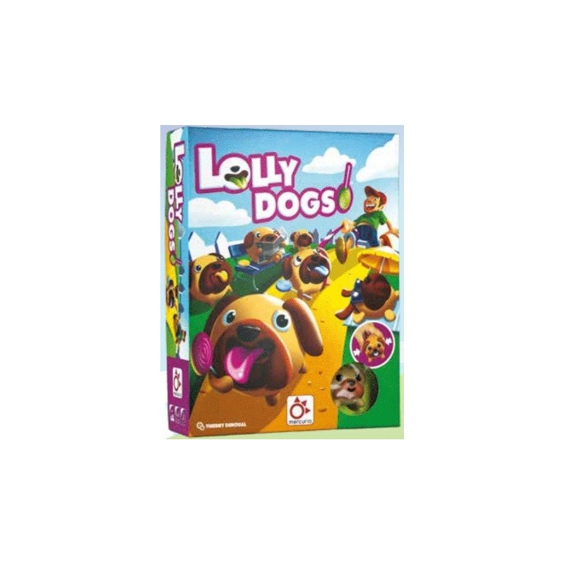 Lolly Dogs (castellano) - juego de mesa para niños
