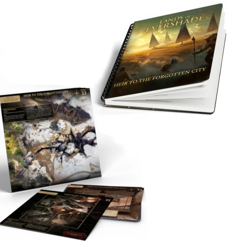 Lands of Evershade: Heir to the Forgotten City (castellano) -  Expansión juego de mesa