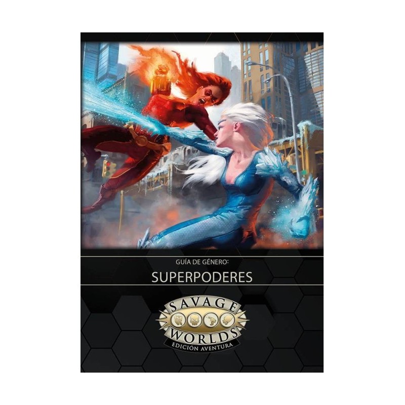Comprar Savage Worlds Edicion Aventura: Guia de genero superpoderes - Suplemento de rol