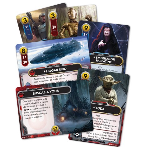 Star Wars: the Deckbuilding Game - Refuerzos Rebeldes e Imperiales - Expansión juego de cartas