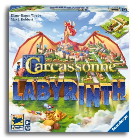 Labyrinth: Carcassonne (castellano) - Juego de mesa