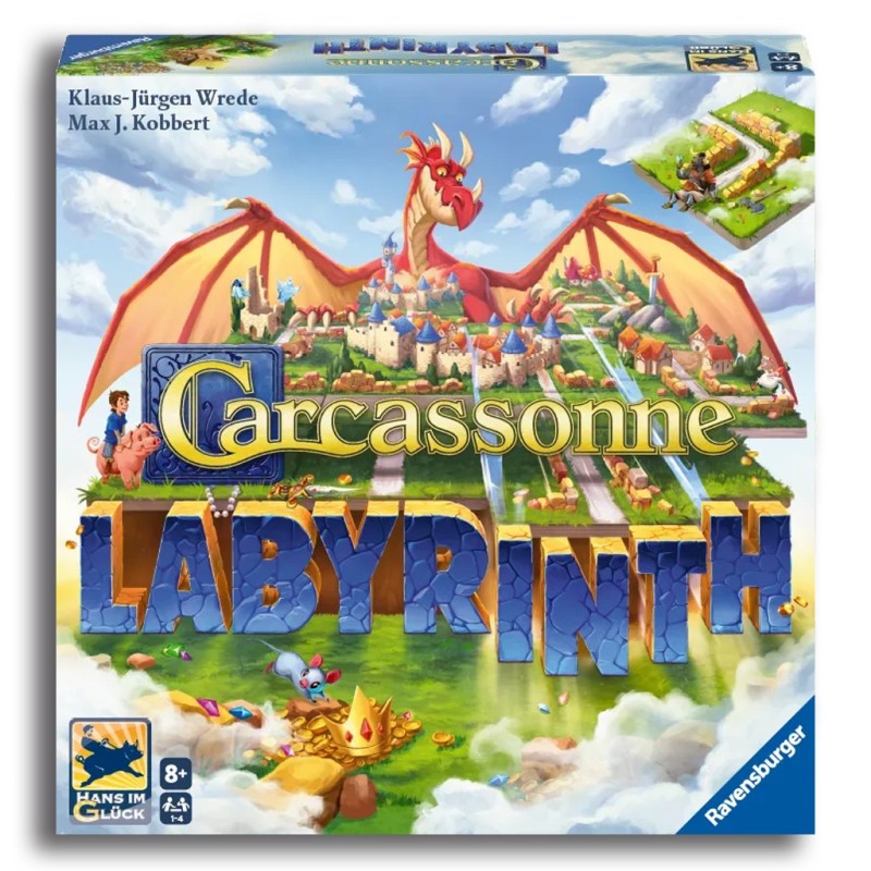 Labyrinth: Carcassonne (castellano) - Juego de mesa