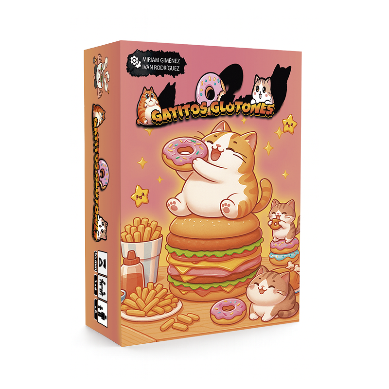 Gatitos Glotones juego de cartas