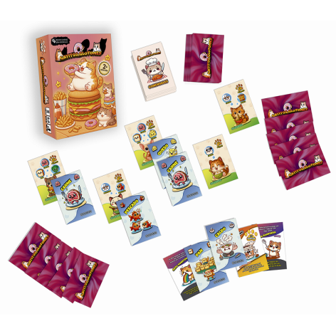 Gatitos Glotones juego de cartas