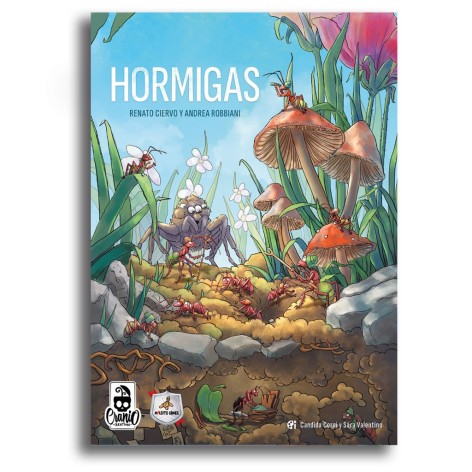 Portada del juego de mesa Hormigas