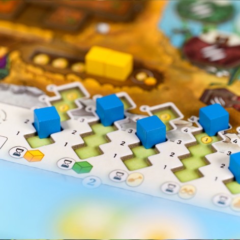 Tablero del juego de mesa Hormigas