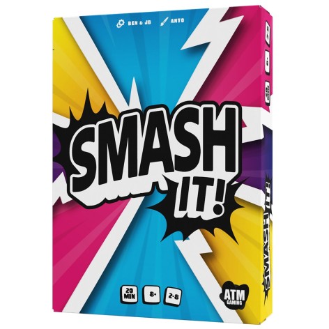 Caja del juego de cartas Smash It