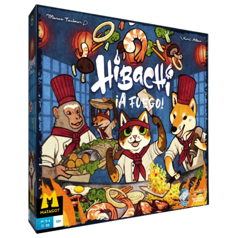 Hibachi - A Fuego | Nueva Edicion - juego de mesa