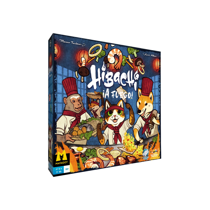 Hibachi - A Fuego | Nueva Edicion - juego de mesa