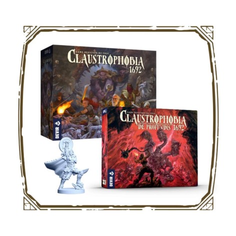 Portada juego de mesa Claustrophobia 1692 | Bundle 1