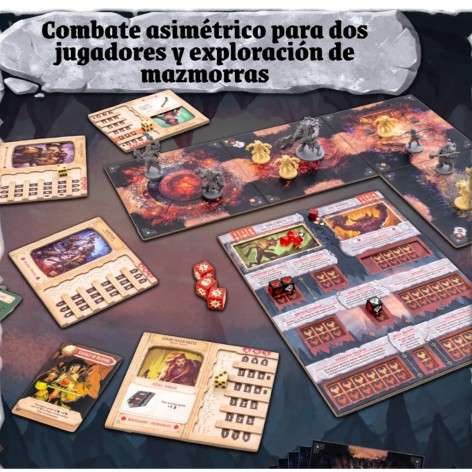 Componentes del juego de mesa Claustrophobia 1692 | Bundle 1