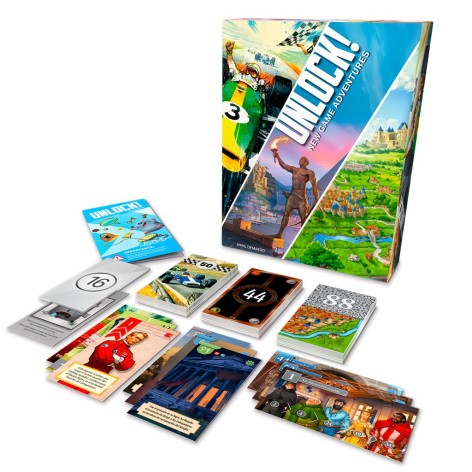 Componentes de Unlock: New Game Adventures