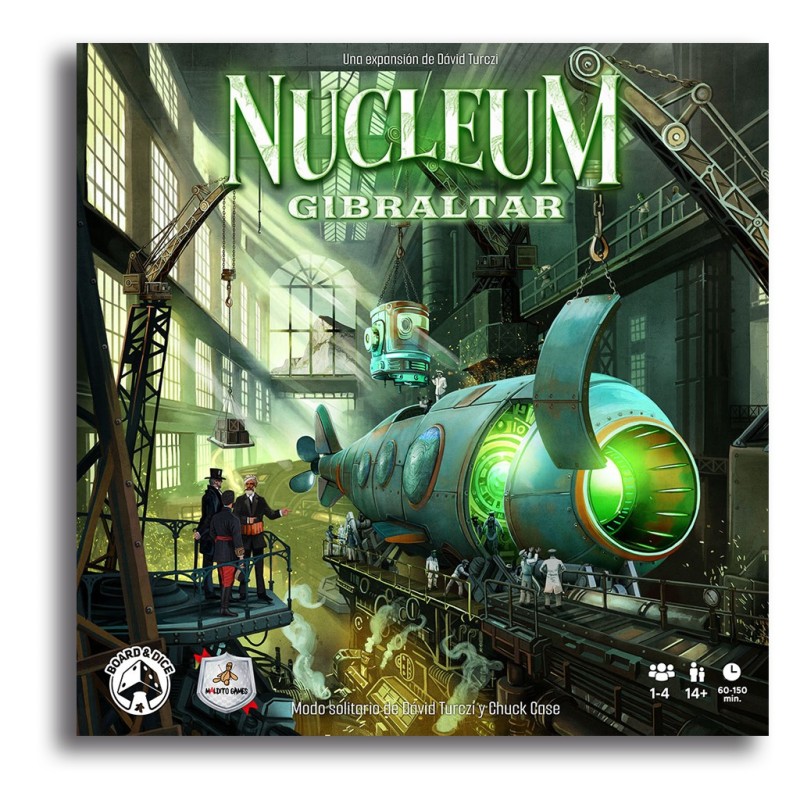 Portada de la expansión Nucleum: Gibraltar